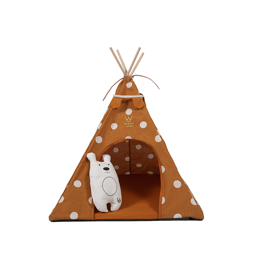 Cabana Apache Poá Sarja/Linho - Poá Bear