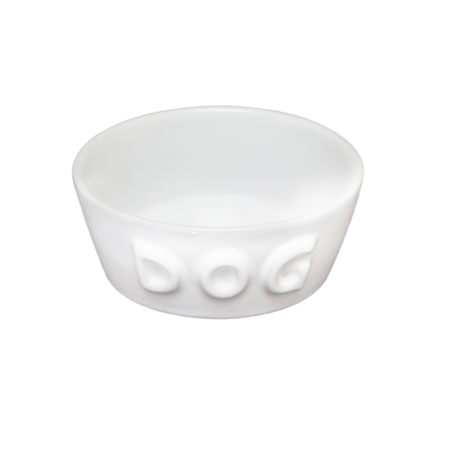 Comedouro Cerâmica Esmaltado Dog