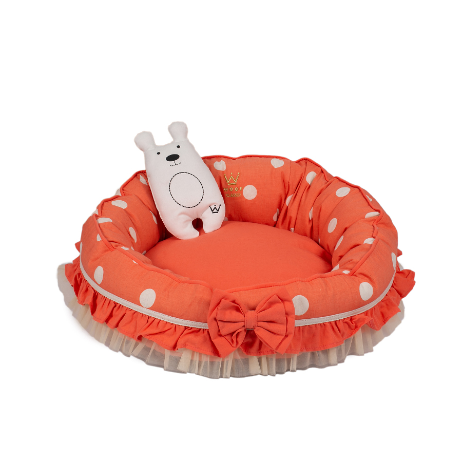 Fofinha Euro Poá Sarja/Linho - Poá Bear