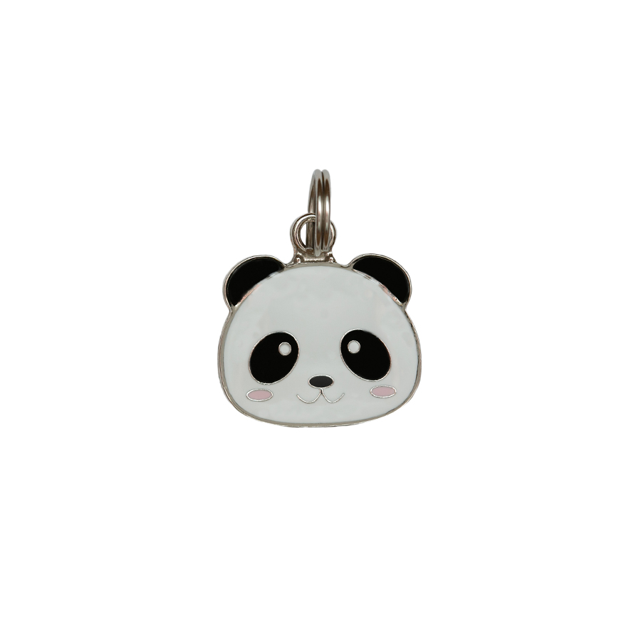 Pingente Esmaltado Níquel Panda